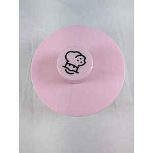 Crumbl Cookie Cutter - Pink Original Discontinued Logo 4-Way Slicer